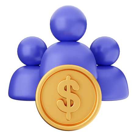 Money User  3D Icon