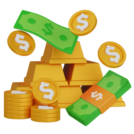 Money Value  3D Icon