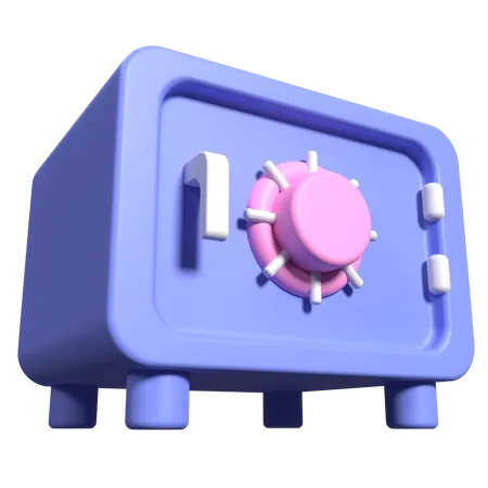 Money Vault  3D Icon