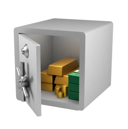 Money Vault  3D Icon