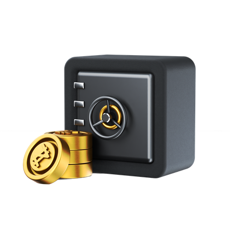 Money Vault  3D Icon