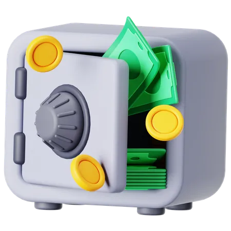 Money Vault  3D Icon