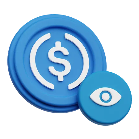 Money Vision  3D Icon