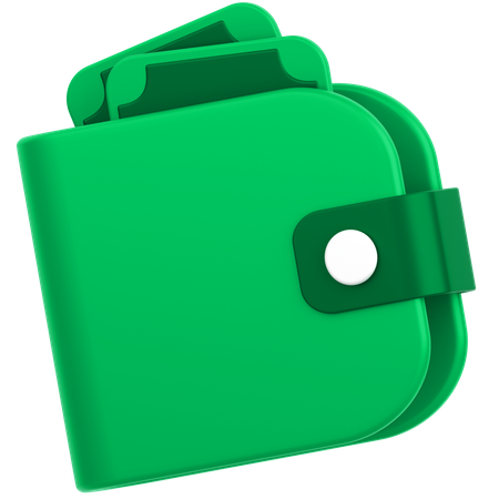 Money Wallet  3D Icon