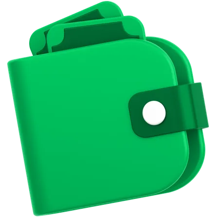 Money Wallet  3D Icon