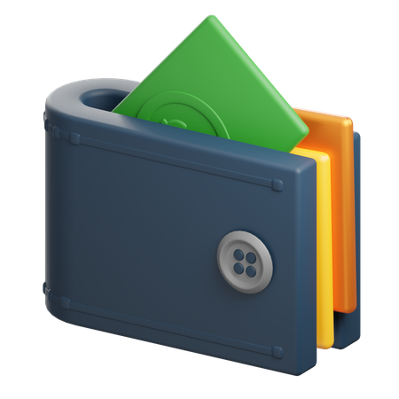 Money Wallet  3D Icon