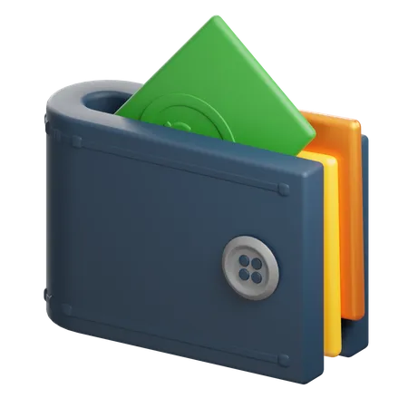 Money Wallet  3D Icon