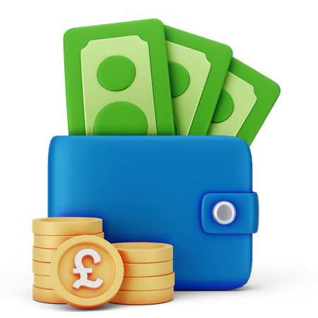 Money Wallet  3D Icon