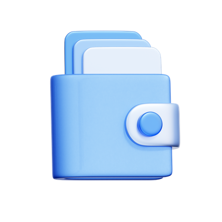 Money Wallet  3D Icon