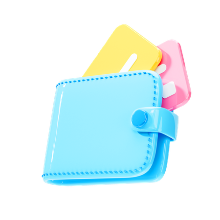 Money Wallet  3D Icon