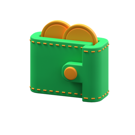 Money Wallet  3D Icon