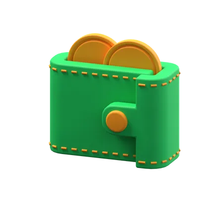 Money Wallet  3D Icon