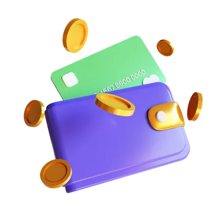 Money Wallet  3D Icon