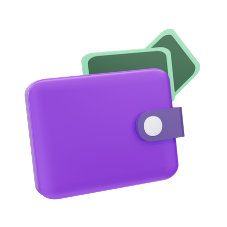 Money Wallet  3D Icon