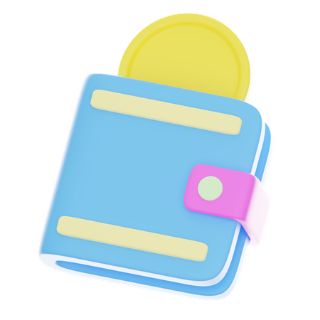 Money Wallet  3D Icon