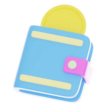 Money Wallet  3D Icon