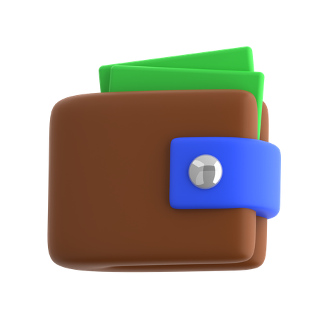 Money Wallet  3D Icon