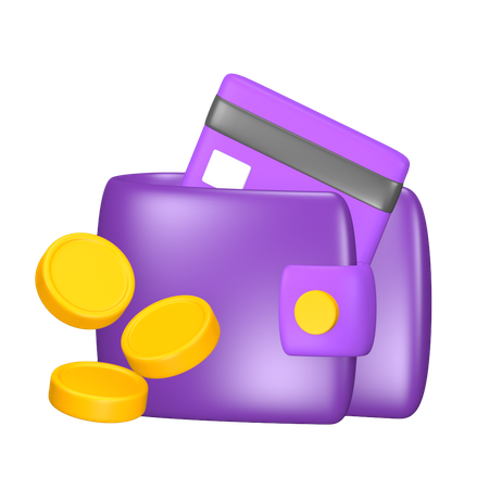 Money Wallet  3D Icon