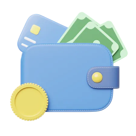 Money Wallet  3D Icon