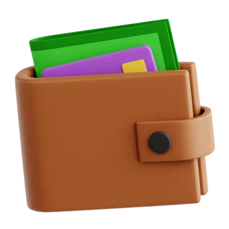 Money Wallet  3D Icon