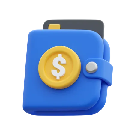 Money Wallet  3D Icon