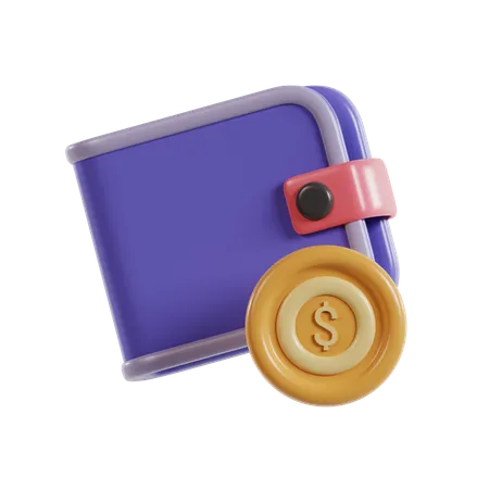 Money Wallet  3D Icon