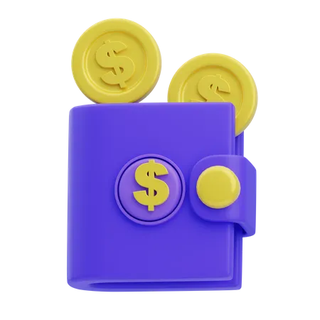 Money Wallet  3D Icon