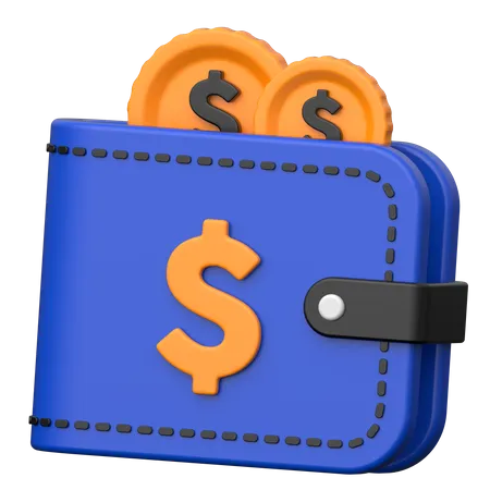 Money Wallet  3D Icon