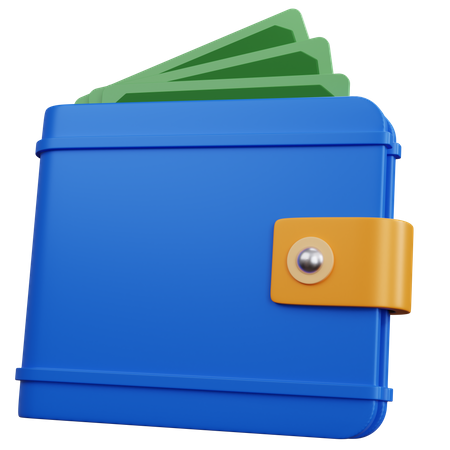 Money Wallet  3D Icon