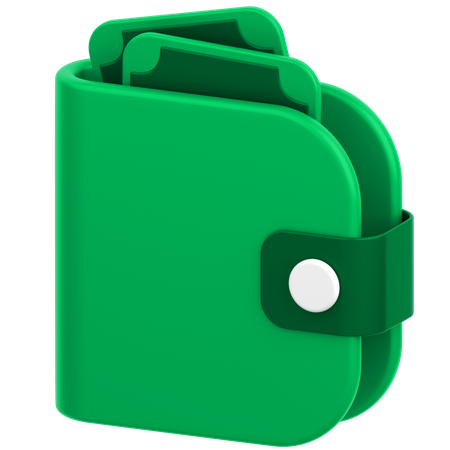 Money Wallet  3D Icon