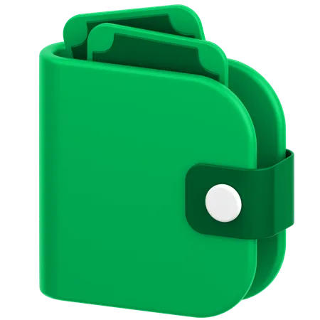 Money Wallet  3D Icon