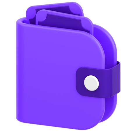 Money Wallet  3D Icon