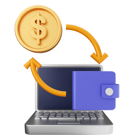 Money Wallet  3D Icon