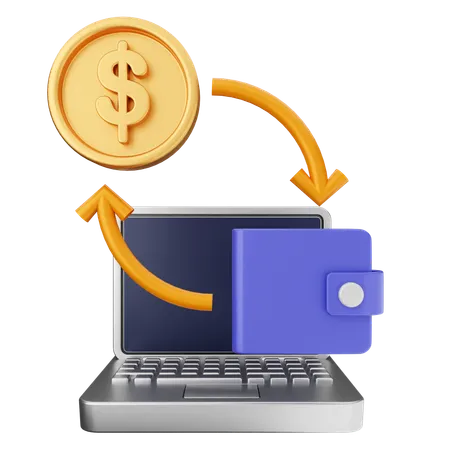 Money Wallet  3D Icon