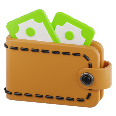 Money Wallet  3D Icon