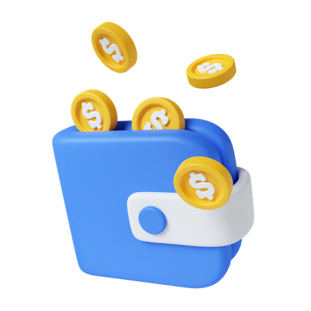 Money Wallet  3D Icon