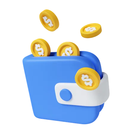 Money Wallet  3D Icon