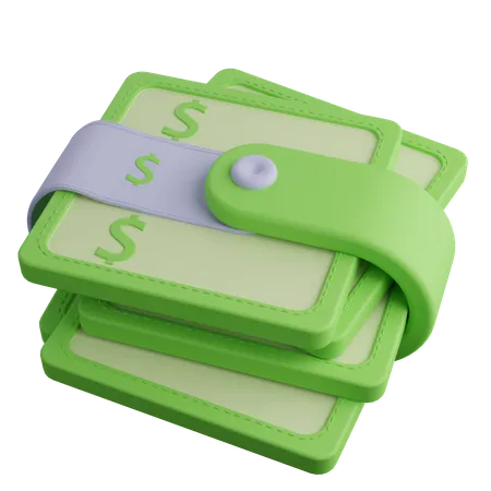 Money Wallet  3D Icon