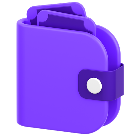 Money Wallet  3D Icon