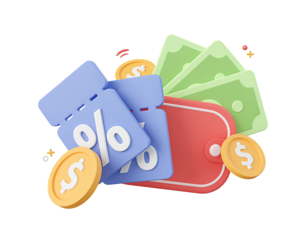 Money Wallet  3D Icon