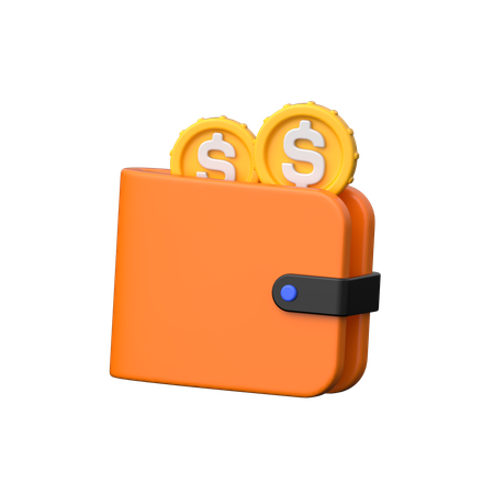 Money Wallet  3D Icon