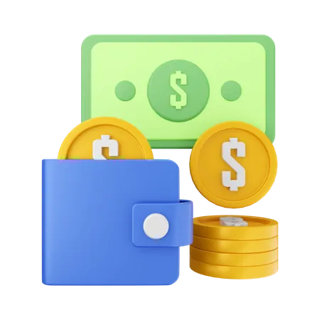 3 D Icon Money And Coin Illustration Rendering 3D Illustration