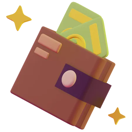 3 D Wallet Icon People 3D Icon