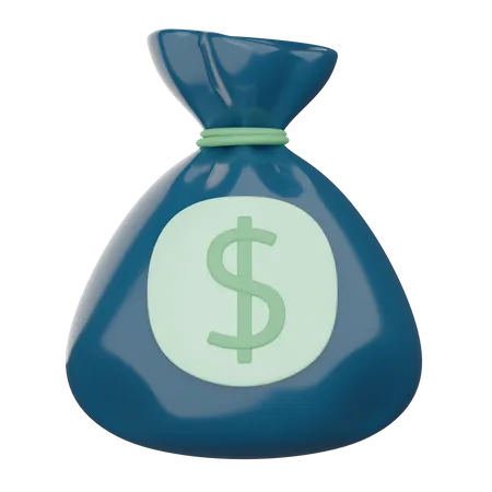 Moneybag  3D Icon