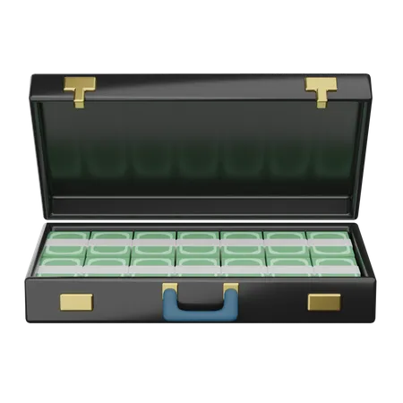 Moneybriefcase  3D Icon