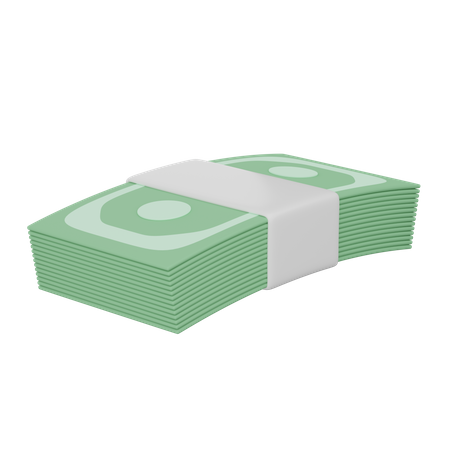 Moneystack  3D Icon