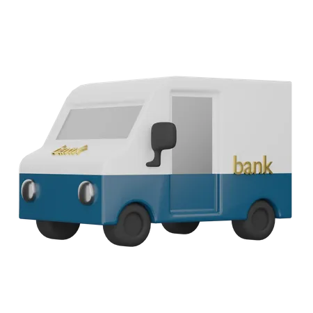 Moneytruck  3D Icon