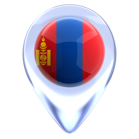 Mongolei  3D Icon