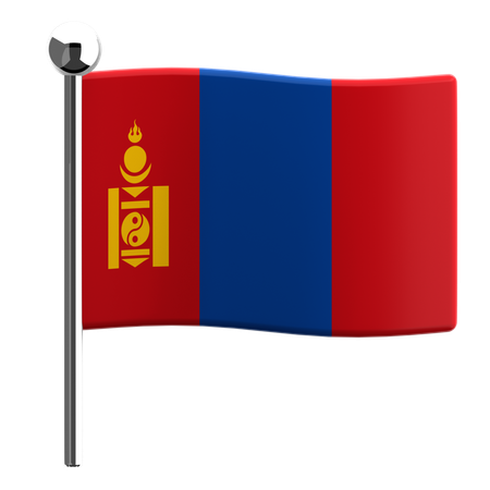 Mongolia  3D Icon