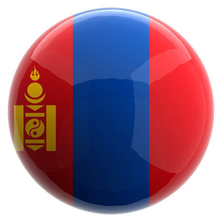 Mongolia  3D Icon